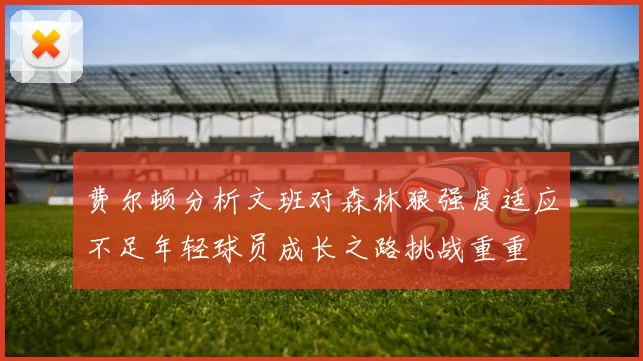 费尔顿分析文班对森林狼强度适应不足年轻球员成长之路挑战重重